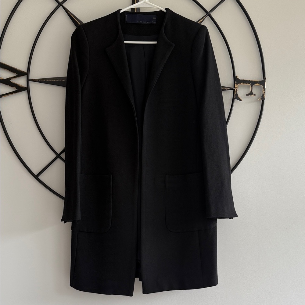Zara Woman Studio Black Blazer